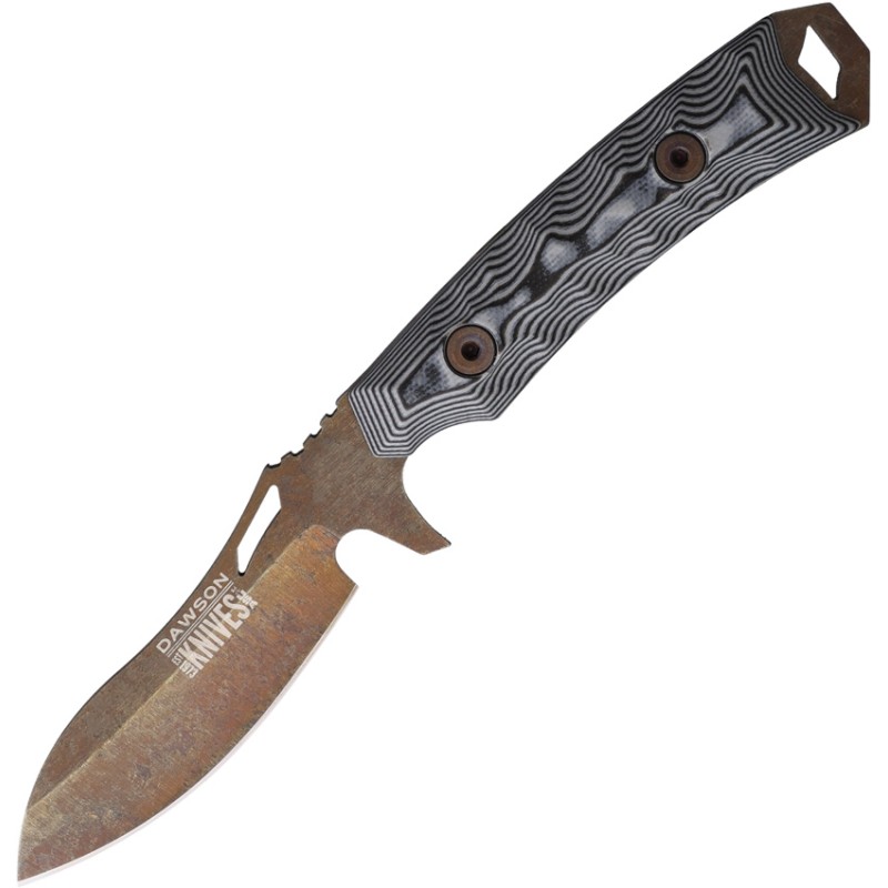 Harvester Fixed Blade Blue/Blk