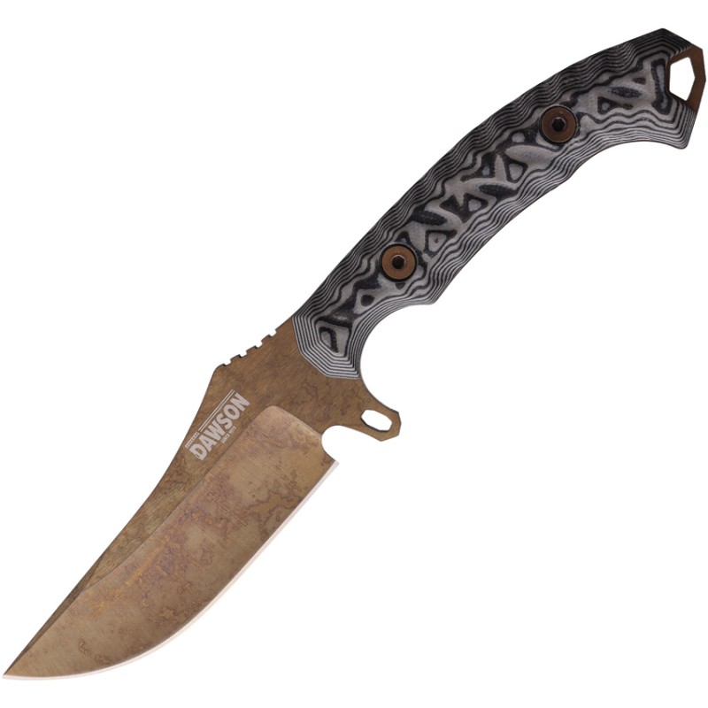 Woodsman Fixed Blade Blk/Gry
