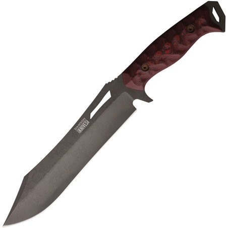 Dominion Fixed Blade Blk/Red