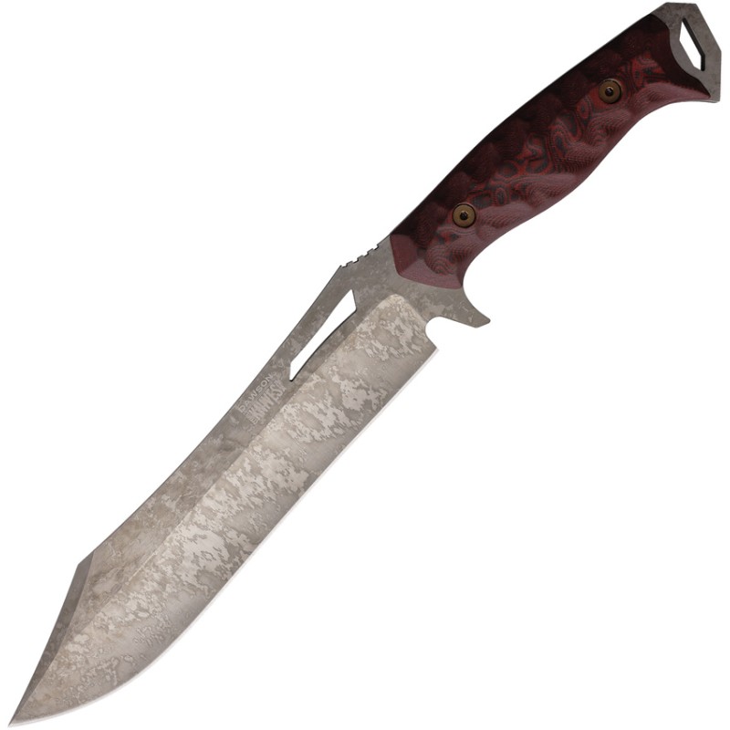 Dominion Fixed Blade Blk/Red
