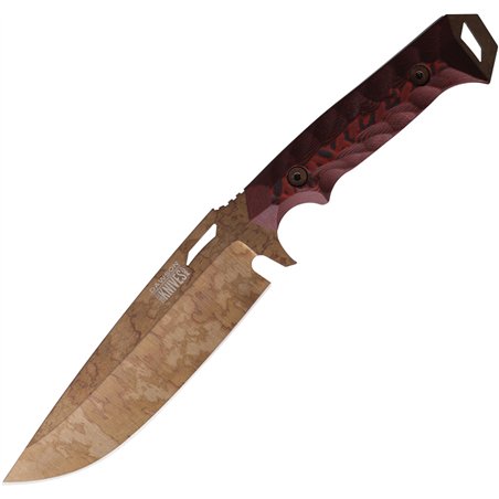 Summit Fixed Blade Red/Blk