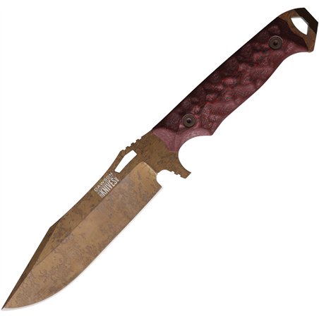 Marauder Fixed Blade Red/Blk