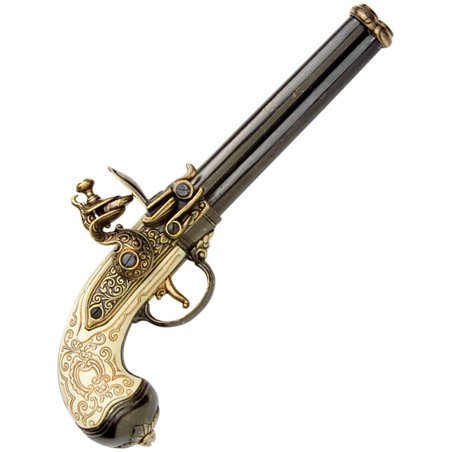 Italian 3-Barrel Flintlock