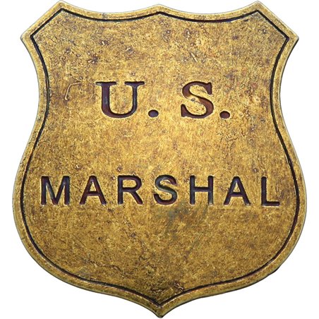 US Marshal Replica Badge