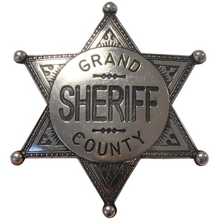 Grand County Sheriff Badge