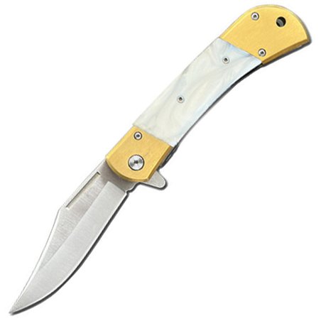Linerlock A/O Pearl/Gold