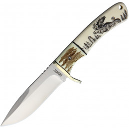 Fixed Blade Scrimshaw