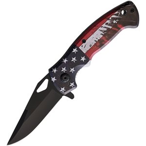 US Flag Linerlock