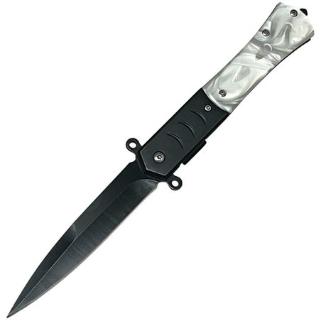 Linerlock A/O White Swirl