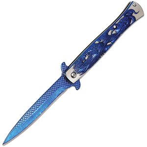 Stiletto Linerlock A/O Blue