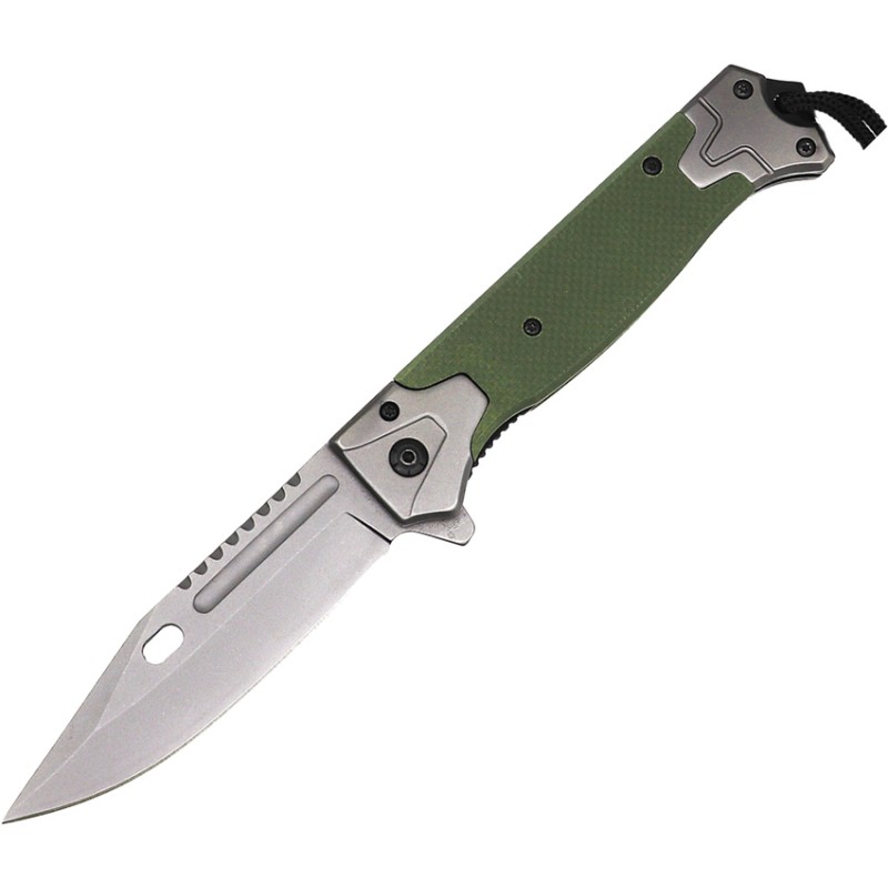 Linerlock A/O Green G10