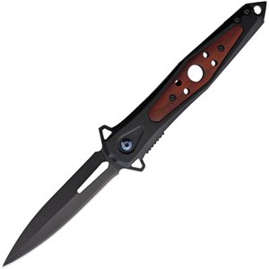 Linerlock A/O Black/Wood