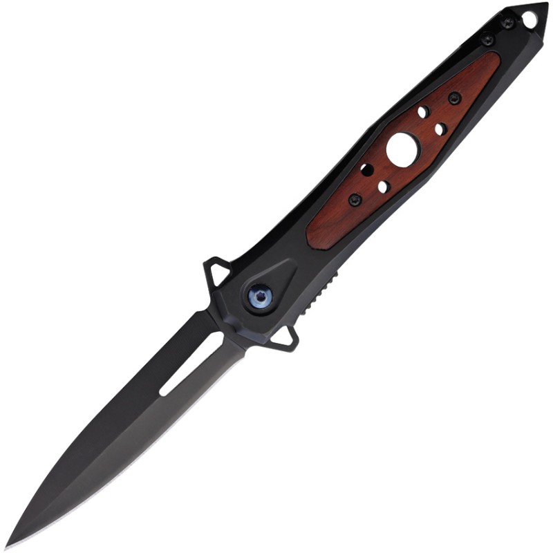 Linerlock A/O Black/Wood