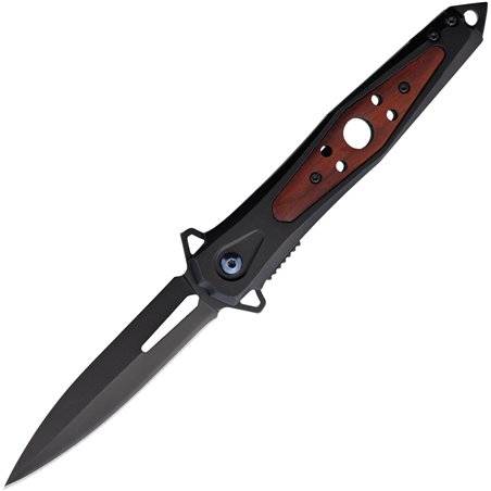 Linerlock A/O Black/Wood