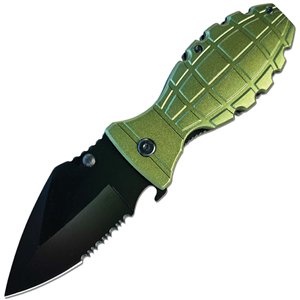 Grenade Linerlock A/O Green