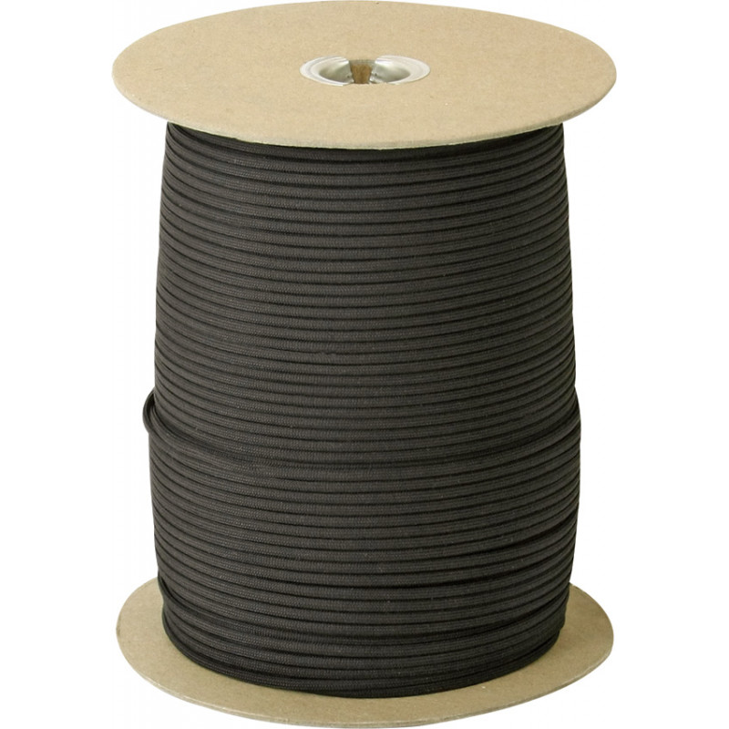 Parachute Cord Black 1000 ft