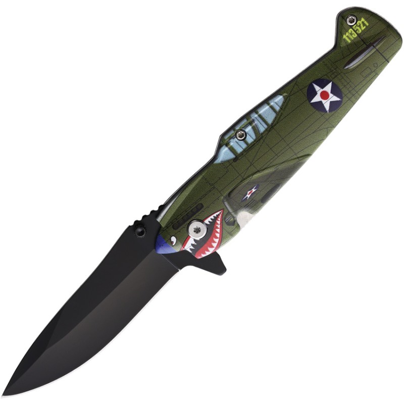 Fighter Plane Linerlock A/O