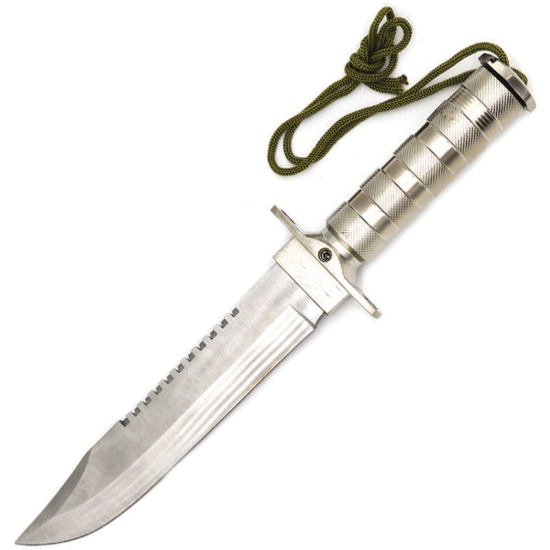 Survival Fixed Blade Silver