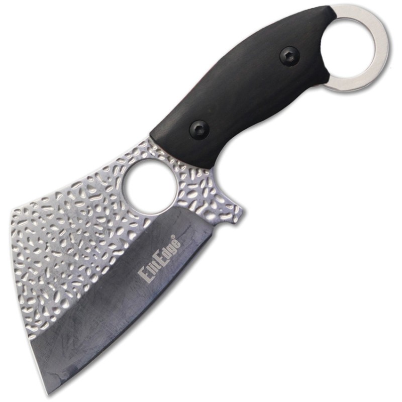Fixed Blade Cleaver Black