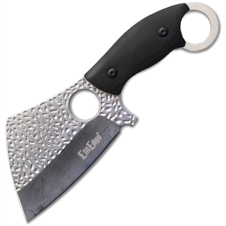 Fixed Blade Cleaver Black