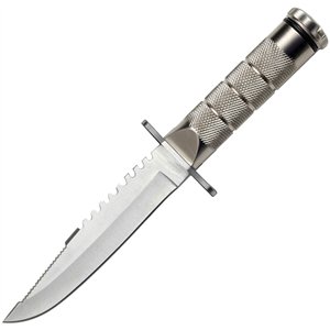 Survival Fixed Blade Silver