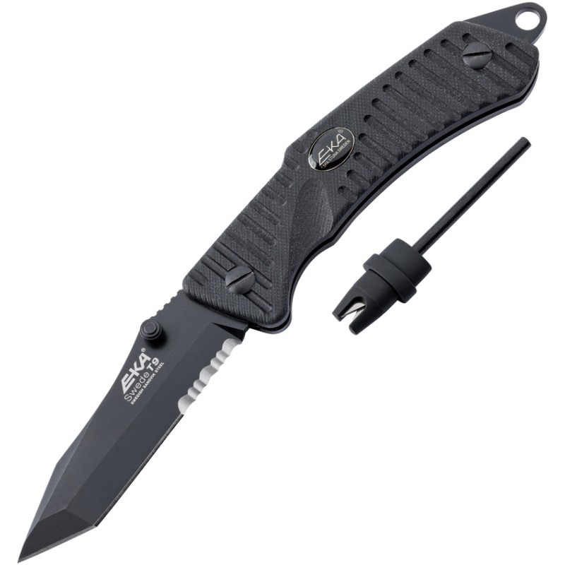 Swede T9 Button Lock Black