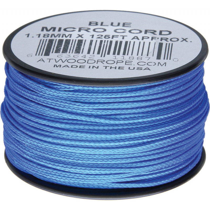 Micro Cord 125ft Blue