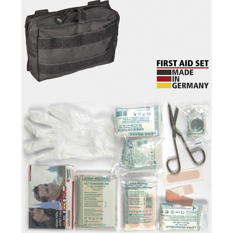 First Aid Kit Bk MOLLE Pouch