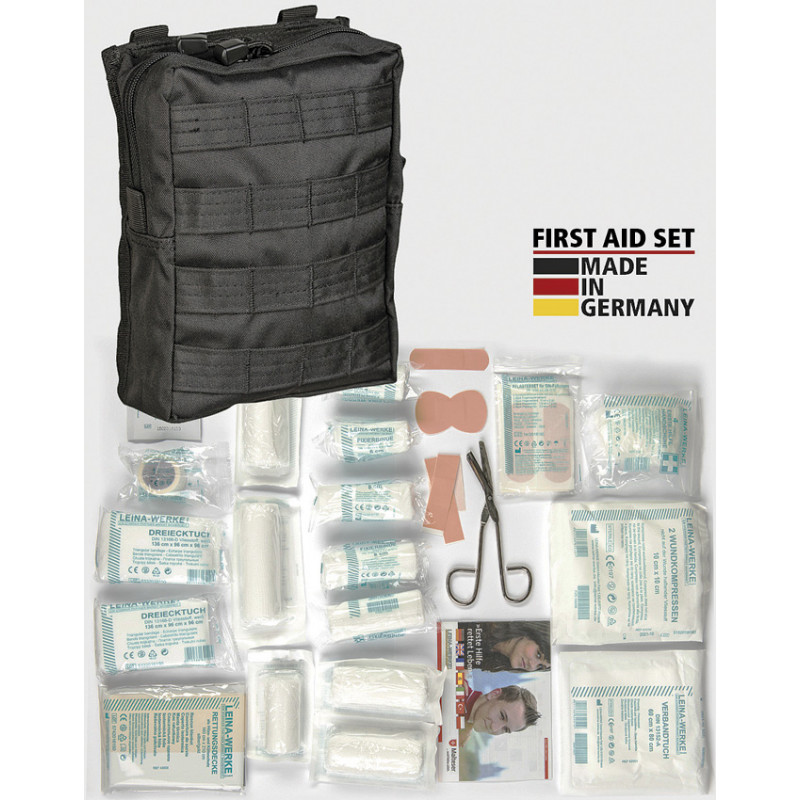 First Aid Kit Bk MOLLE Pouch