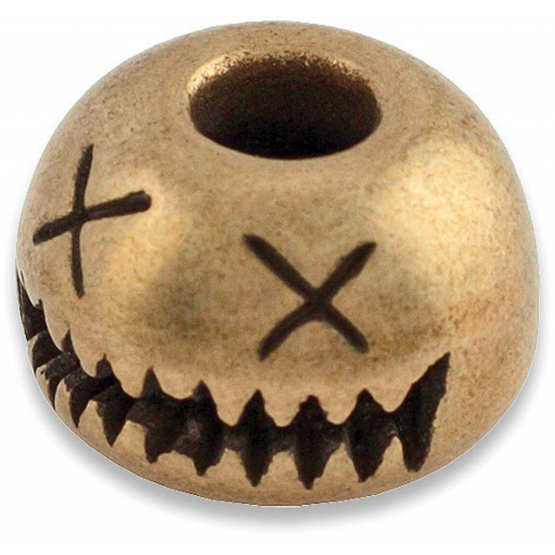 Smiley Bead Bronze