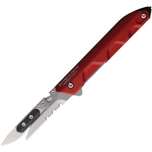 Ferrum Rescue Linerlock Red