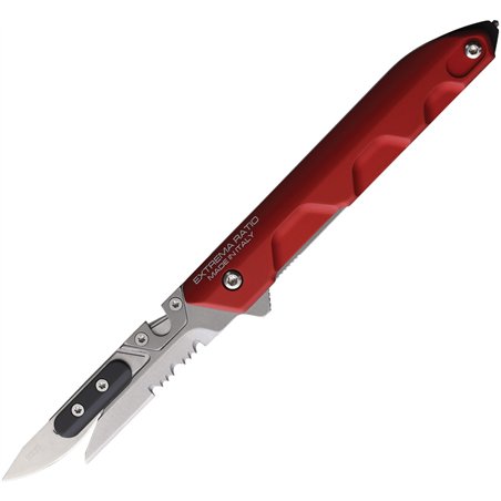 Ferrum Rescue Linerlock Red