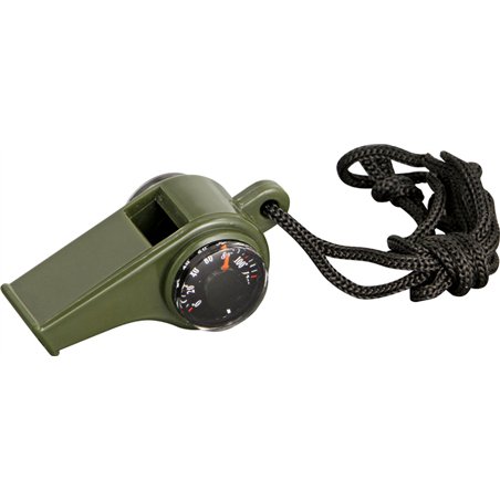 Emergency Whistle with Compass