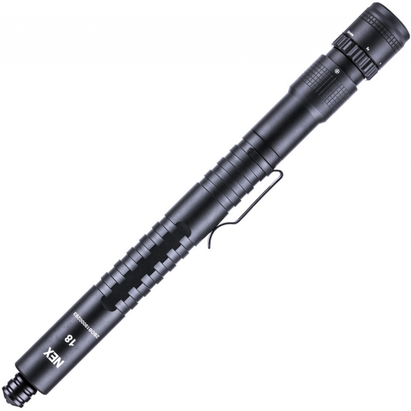 NEX 18 Baton with Flashlight