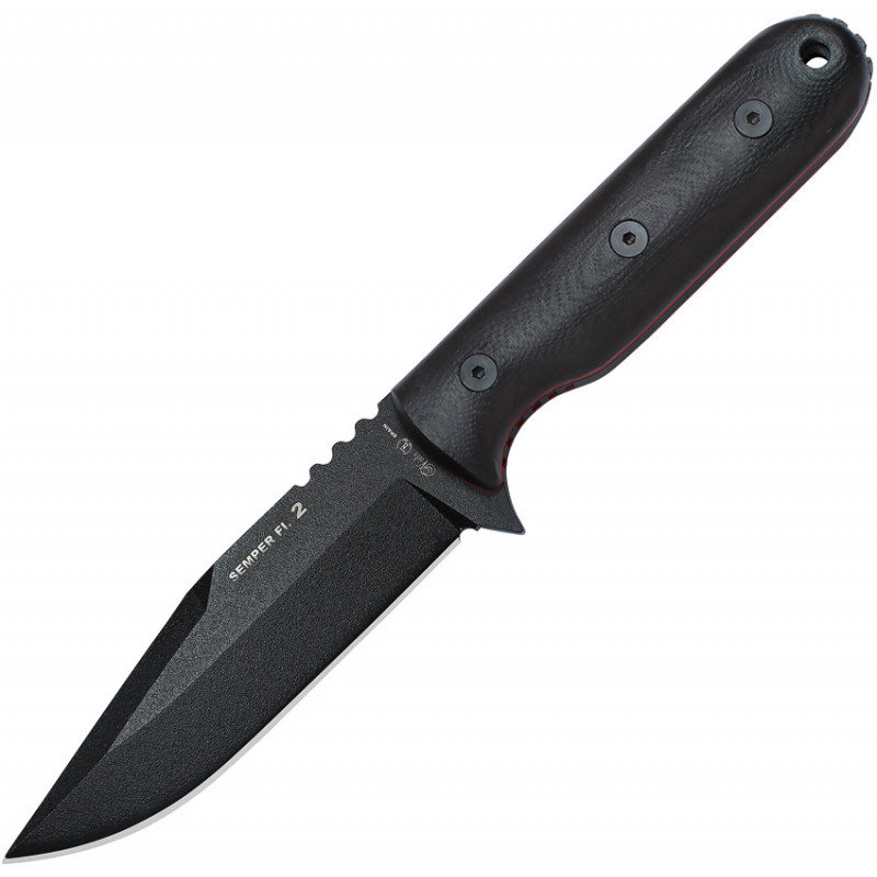 Semper Fi 2 Fixed Blade Black