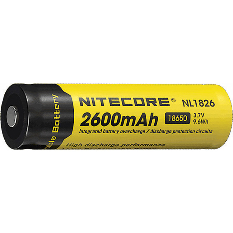 Rechargable 18650 Battery 2600