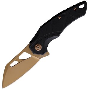 Atrax Linerlock Tan/Black