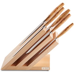 6pc Knife Set with Block
