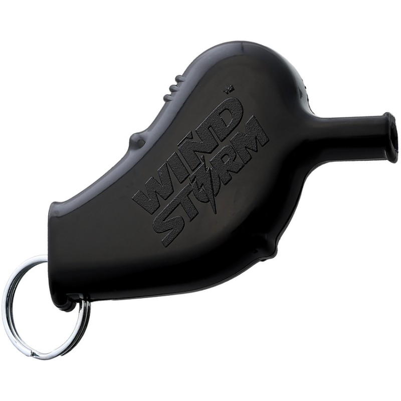 Windstorm Safety Whistle Blk