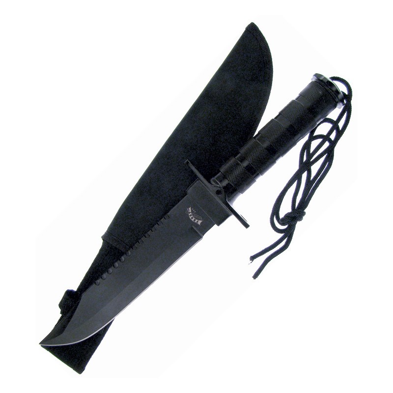 Survival Knife Black