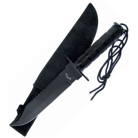 Survival Knife Black