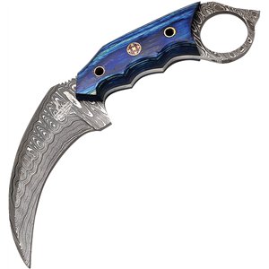 Damascus Karambit