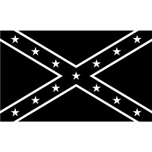 Confederate Black/White Flag