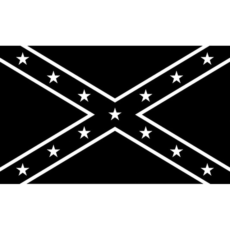 Confederate Black/White Flag