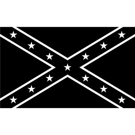 Confederate Black/White Flag