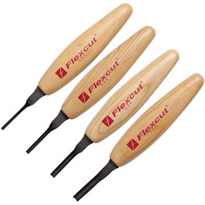Shallow U-Gouge Micro Tool Set