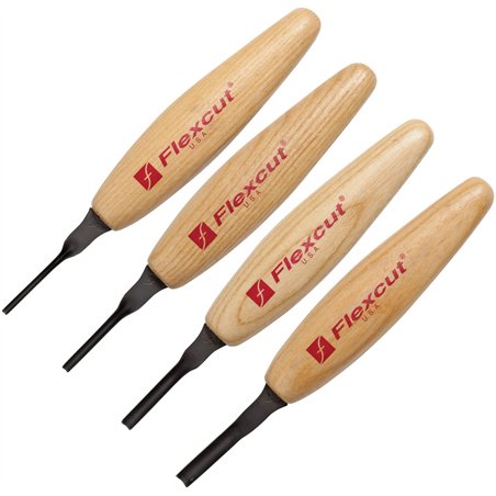 Shallow U-Gouge Micro Tool Set