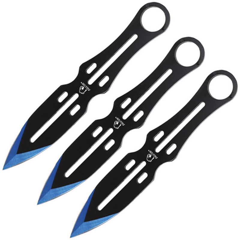 Throwing Knife Set Blue