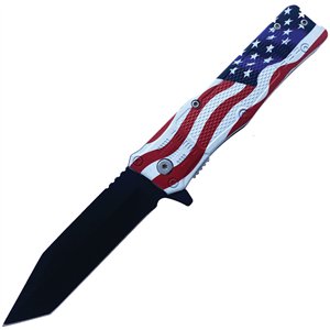 Linerlock US Flag A/O