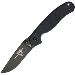 RAT II Linerlock Black D2